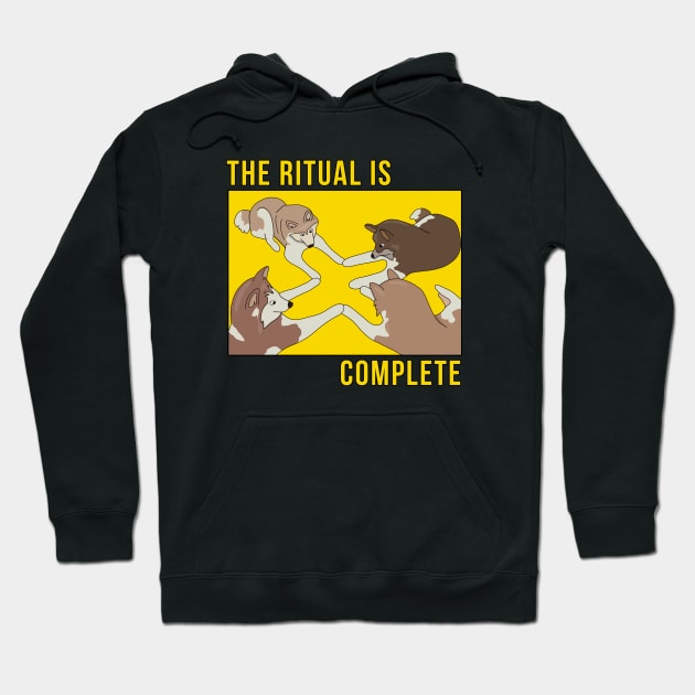 The Ritual is Complete Hoodie by DiegoCarvalho